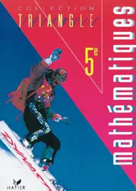 Couverture du produit · Mathematiques - Triangle cinquième - manuel