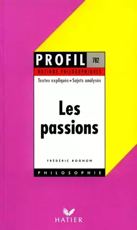 Couverture du produit · Les Passions