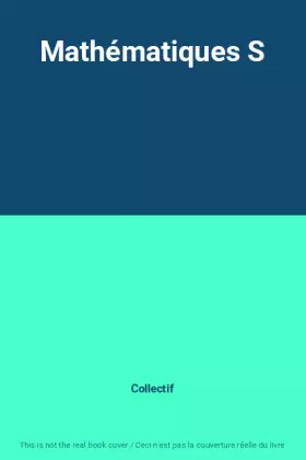 Couverture du produit · Mathématiques S