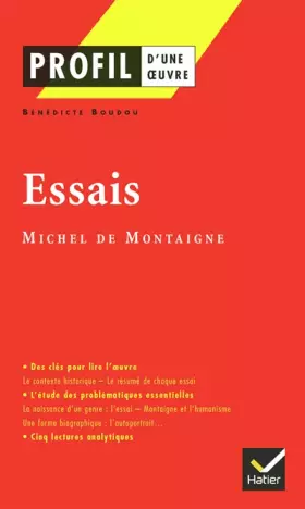 Couverture du produit · Essais : Michel de Montaigne