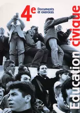 Couverture du produit · Education civique, 4e : Manuel