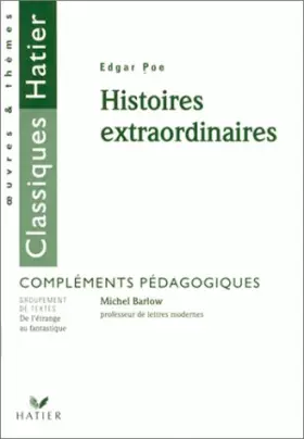 Couverture du produit · Histoires extraordinaires