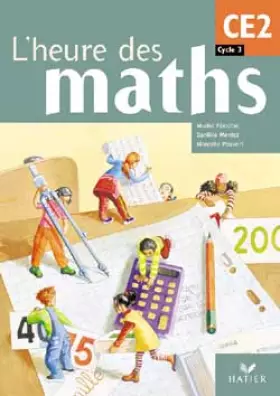 Couverture du produit · L'heure des maths, CE2, cycle 3