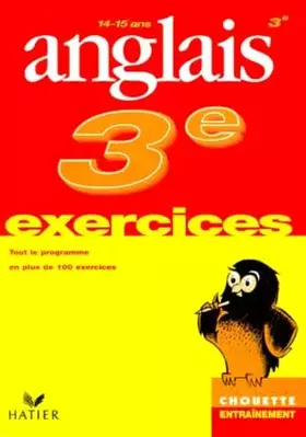Couverture du produit · Anglais 3e