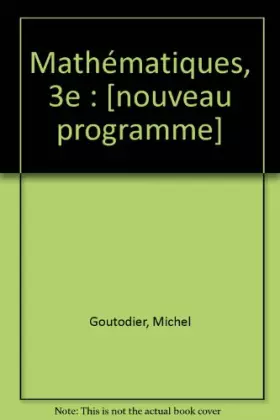 Couverture du produit · Prépabrevet mathématiques - 3e