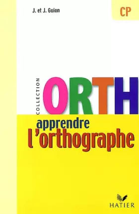 Couverture du produit · Apprendre l'Orthographe - CP