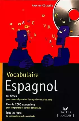 Couverture du produit · Vocabulaire espagnol (+ CD audio)