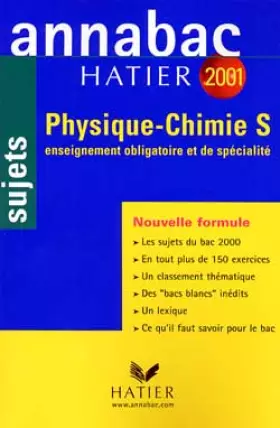 Couverture du produit · Physique, chimie, S