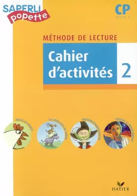 Couverture du produit · Saperlipopette CP : Cahier d'activité 2