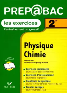 Couverture du produit · Prépabac, les exercices : Physique - Chimie, 2nde