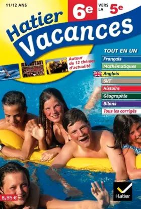 Couverture du produit · Hatier Vacances 6e