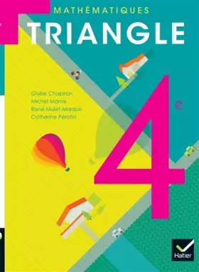 Couverture du produit · Triangle Mathématiques édition 2011 - Programme 2008