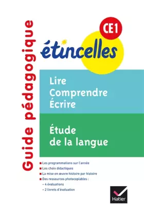 Couverture du produit · Etincelles CE1 éd. 2012 - Guide pédagogique