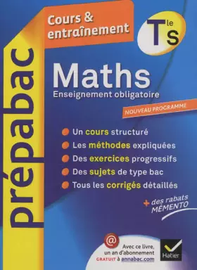 Couverture du produit · Maths Tle S Enseignement spécifique - Prépabac Cours & entraînement: Cours, méthodes et exercices - Terminale S