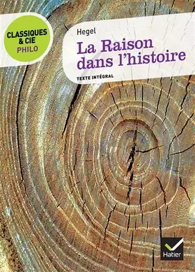 Couverture du produit · La Raison dans l'histoire