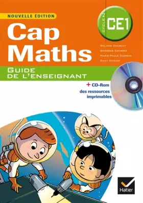 Couverture du produit · Cap Maths CE1 éd. 2014 - Guide de l'enseignant (inclus CD Rom de ressources)