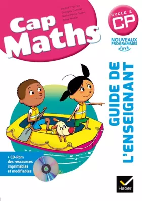 Couverture du produit · Cap Maths CP éd. 2016 - Guide de l'enseignant + CD Rom