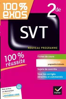 Couverture du produit · SVT 2de: exercices résolus (sciences de la vie et de la Terre) - Seconde