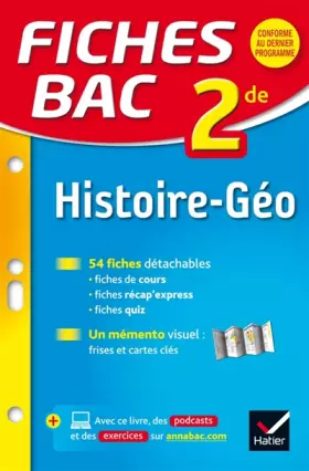 Couverture du produit · Histoire-Géographie 2e