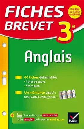 Couverture du produit · Anglais 3e