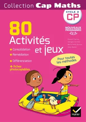 Couverture du produit · Cap Maths CP éd. 2016 - 80 Activités de consolidation, remédiation, différenciation