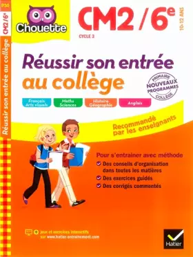 Couverture du produit · Réussir son entrée au collège