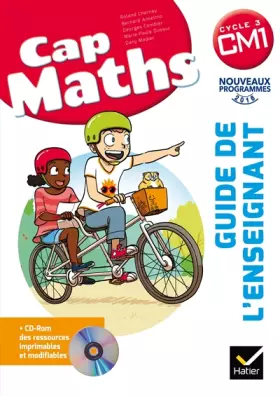 Couverture du produit · CAP Maths CM1 Éd. 2017 - Guide pédagogique + CD-Rom
