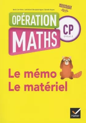 Couverture du produit · Opération maths CP cycle 2 : Le mémo, le matériel