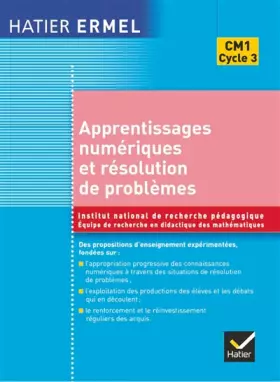 Couverture du produit · Apprentissages numériques et résolution de problèmes CM1