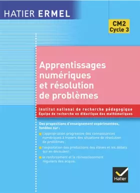 Couverture du produit · Apprentissages numériques et résolution de problèmes CM2
