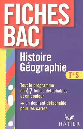 Couverture du produit · Histoire Géographie Tle S
