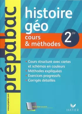 Couverture du produit · Histoire Géographie 2e : Cours & méthodes