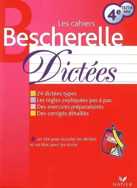 Couverture du produit · Dictées 4e : 13/14 Ans
