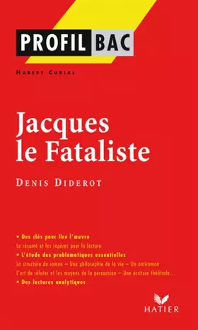 Couverture du produit · Jacques le Fataliste (1796) de Denis Diderot