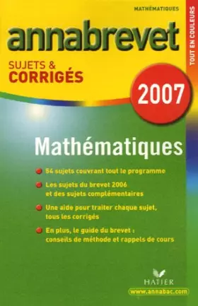 Couverture du produit · Mathématiques