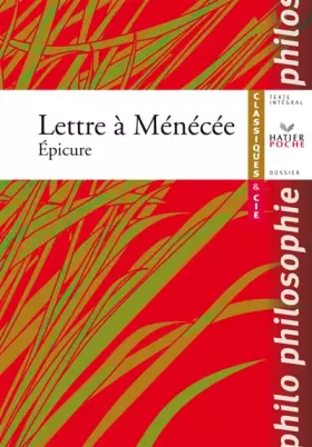 Couverture du produit · Lettre à Ménécée