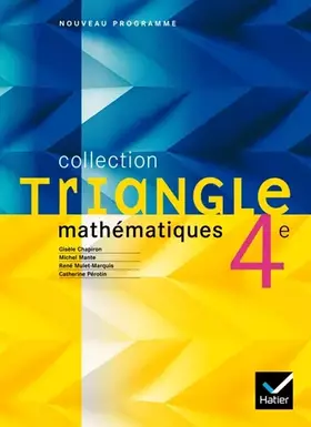 Couverture du produit · Maths 4e