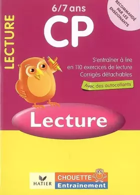 Couverture du produit · Lecture CP 6/7 ans