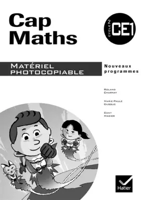 Couverture du produit · Cap Maths CE1 : Matériel photocopiable