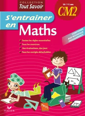 Couverture du produit · S'entraîner en Maths CM2