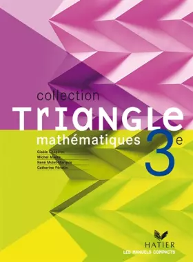 Couverture du produit · Mathématiques 3e : Programme 2007, (version souple)