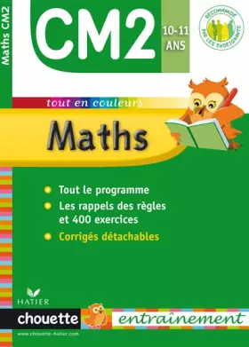 Couverture du produit · Maths CM2 : 10/11 Ans