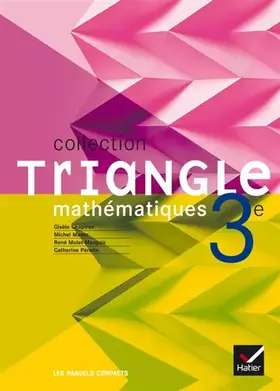 Couverture du produit · Mathématiques 3e : Version compact