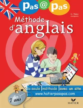 Couverture du produit · Méthode d'anglais pas à pas : Dès 7 ans
