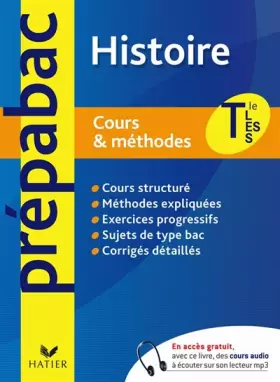 Couverture du produit · Histoire Tle L, ES, S : Cours et méthodes