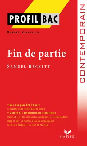 Couverture du produit · Fin de partie