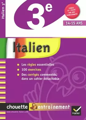 Couverture du produit · Italien 3e: 14/ 15 ans