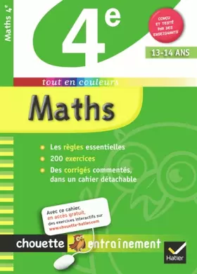 Couverture du produit · Mathématiques 4e