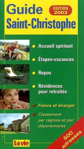 Couverture du produit · Guide Saint-Christophe