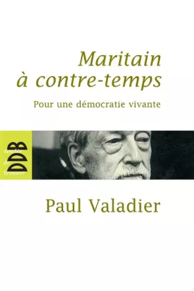 Couverture du produit · Maritain à contre-temps